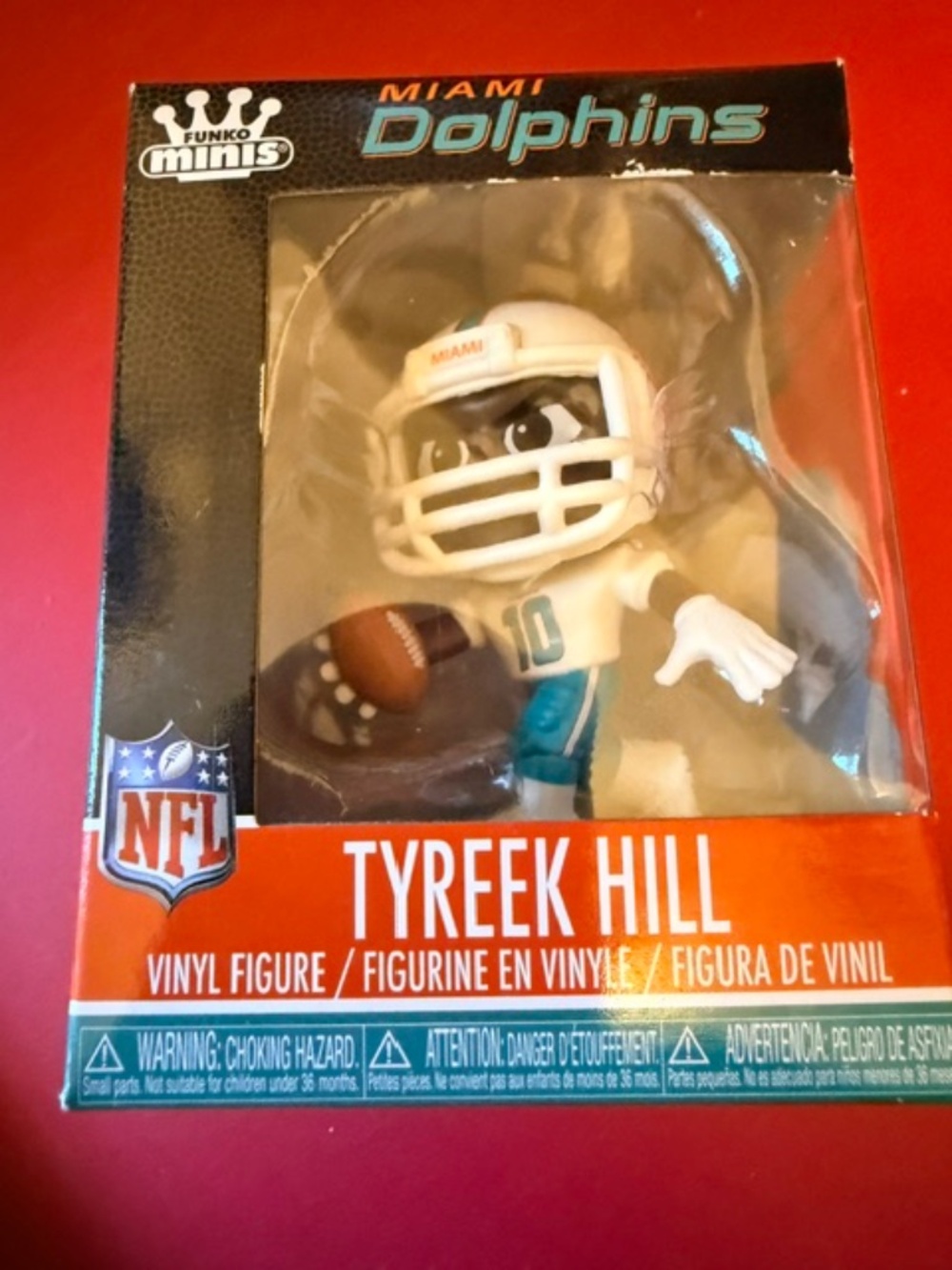NFL Miama Dolphins Tyreek Hill Funko Mini
